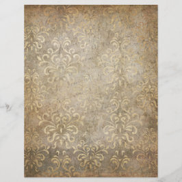 Shabby Damask Vintag Ephemera
