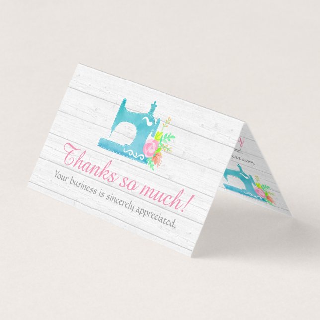 Shabby Hütte Chic Nähen Rustikales Holz Vielen Dan (Vorderseite)