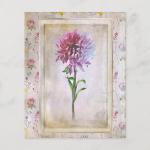 Shabby Lila Wildblume
