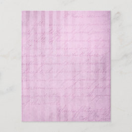 Shabby Pink Stripbook Paper