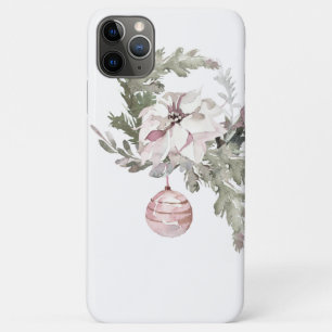 Shabby Pink Weihnachten Floral iPhone XS Max Fall Case-Mate iPhone Hülle