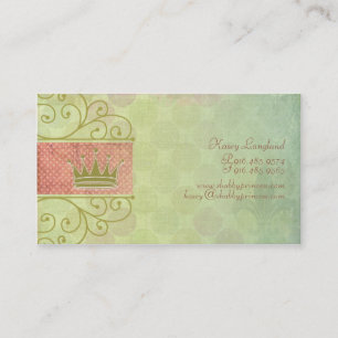 Shabby Princess Business Cards Visitenkarte