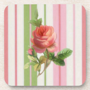 Shabby Rose Cork Untersetzer