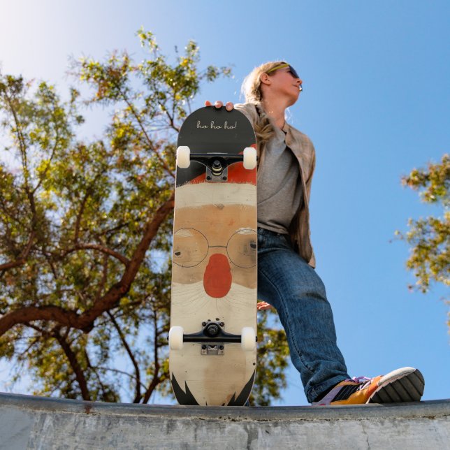 Shabby Santa Skateboard (Außenbereich 1)