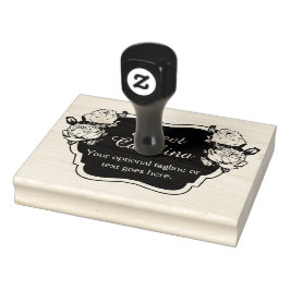 Shabby Vintage Rose Rustikales Landhaus Gummistempel