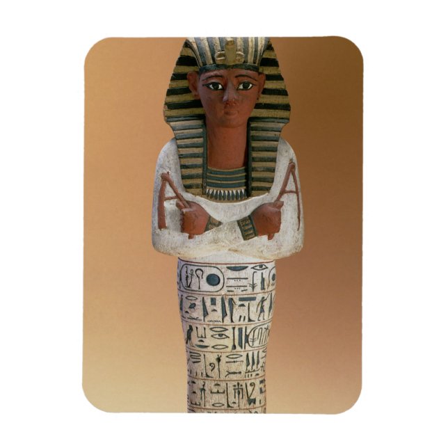 Shabti-Figur Ramesses IV, New Kingdom (stuccoe Magnet (Vertikal)