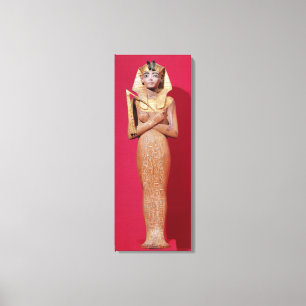 Shabti Zahl von König vom Grab von Tutankhamun Leinwanddruck