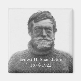 Shackleton in der Antarktis Nimrod 1909 Bild Magnet