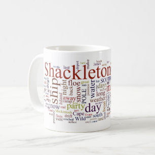 Shackletons "Süd" antarktische Ausdauer-Tasse Tasse