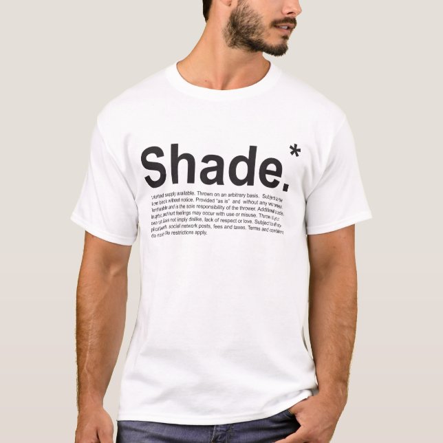 Shade*--(Männer) T-Shirt (Vorderseite)