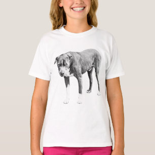 Shaded Pit Bull Street T-Shirt