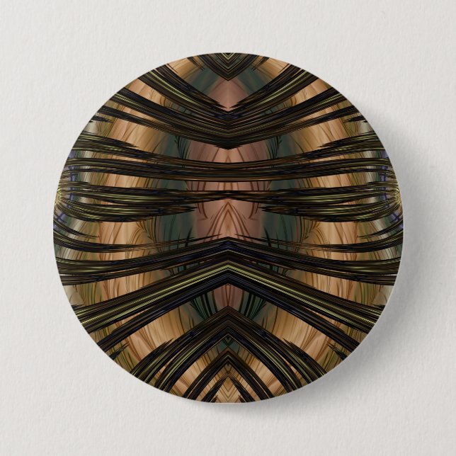 ~ Shades Brown Green ~ Button (Vorderseite)