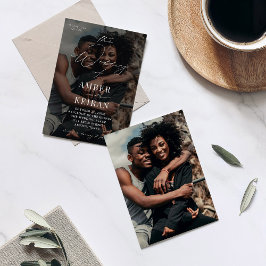 Shades - Foto Wedding Einladung