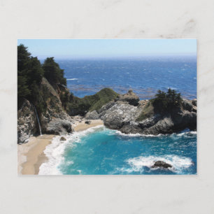 Shades of Blue - Coastal Landscape Foto Postcard Postkarte