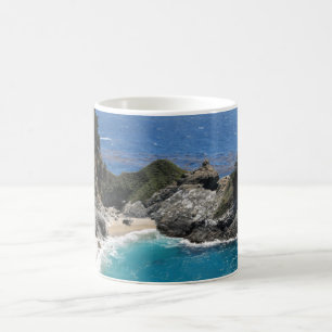 Shades of Blue - Landschaftslandschaft Foto Tasse