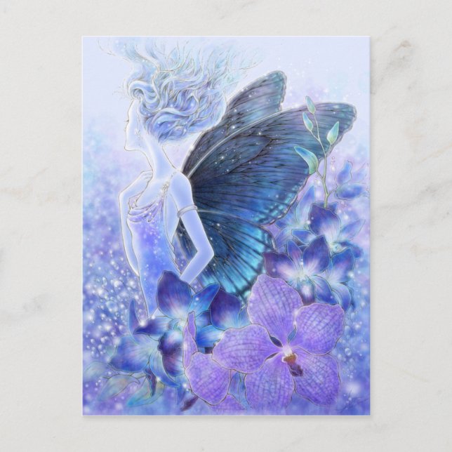 Shades of Blue Postcard Postkarte (Vorderseite)