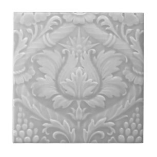 Shades of Gray Imitats Relief Repro Viktorianisch Fliese