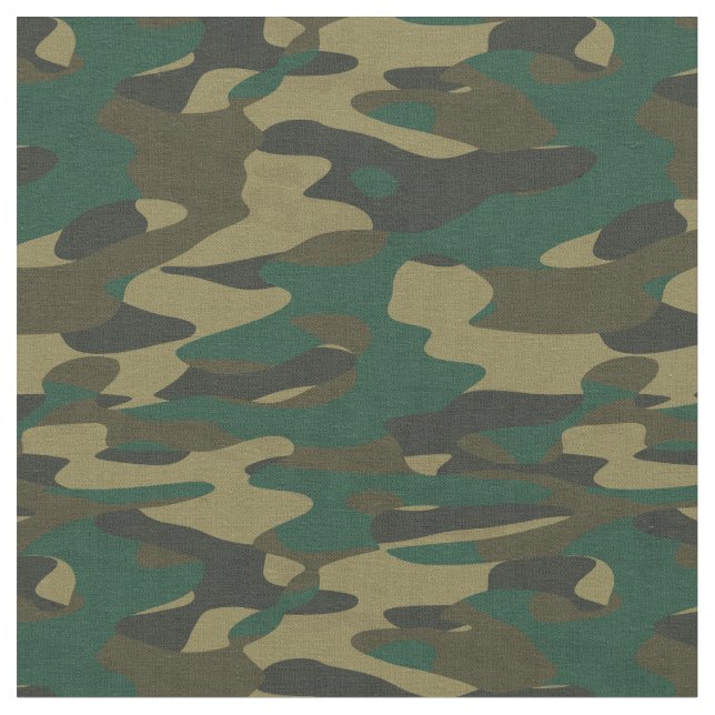 Shades of Green Camo Stoff (Nahaufnahme)