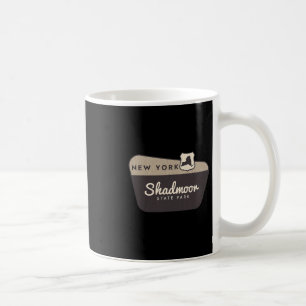 Shadmoor State Park New York Willkommensschild Url Kaffeetasse