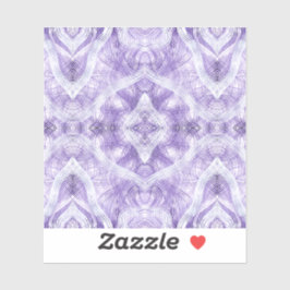 Shadow Abstract Violet Purple White Watercolor Art Aufkleber