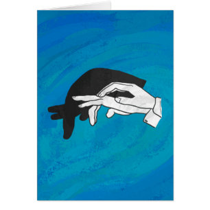 Shadow Anteater auf blau
