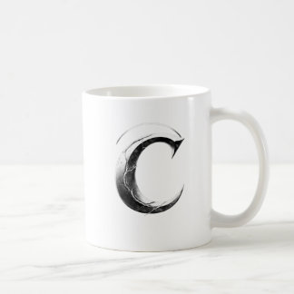 Shadow C – Dark Letter C cup Kaffeetasse
