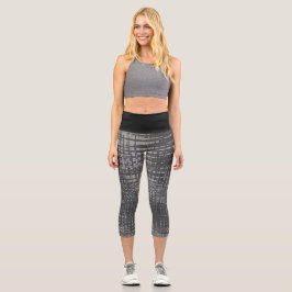 Shadow City Capri Leggings