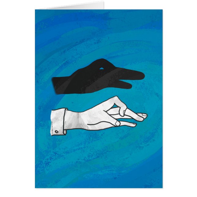 Shadow Duck On Blue (Vorne)