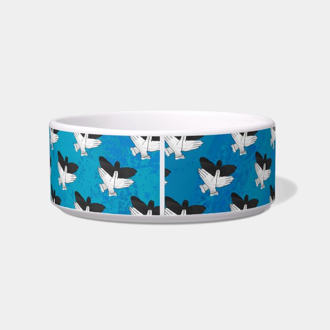 Shadow Eagle auf Blue Napf (Rückseite)