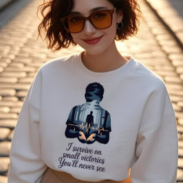 Shadow Forest Ästhetik Sweatshirt