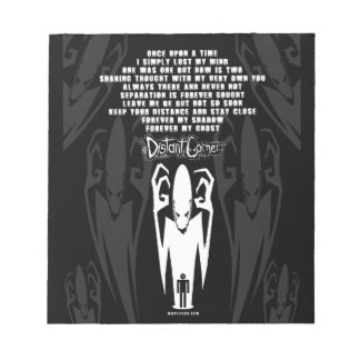 Shadow Gedicht Notizblock