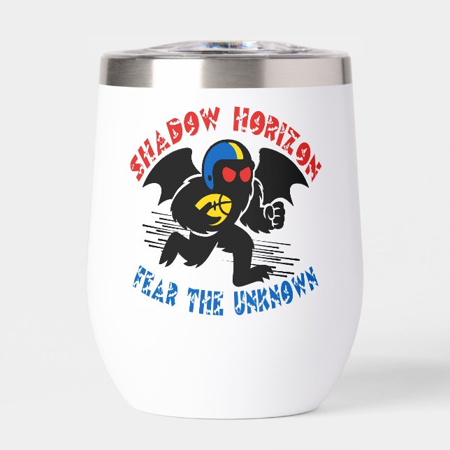 Shadow Horizon Team Mascot Football Bake (Vorderseite)