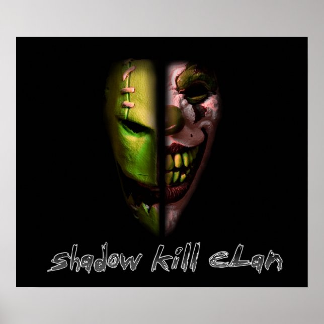 Shadow Kill Clan Mask Poster (Vorne)