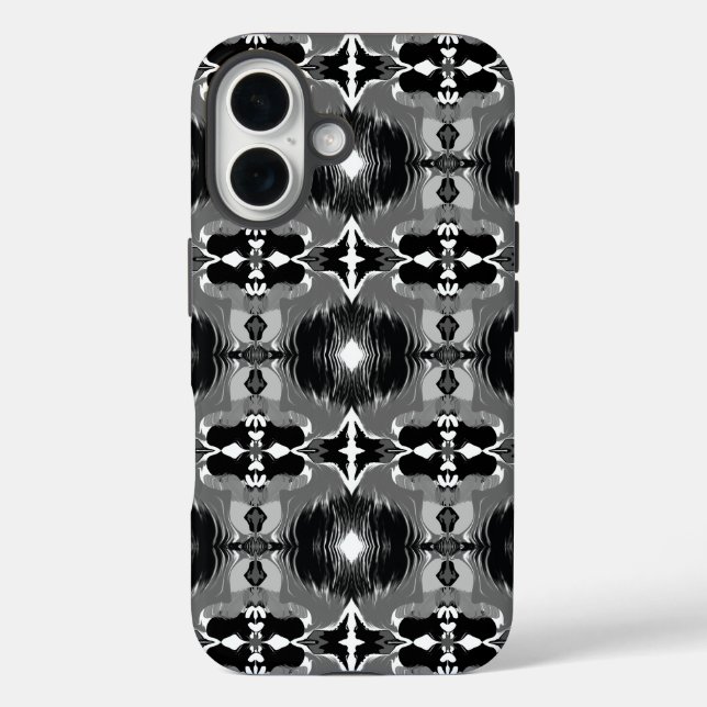 Shadow Mirror Pattern  Case-Mate iPhone Hülle (Rückseite)
