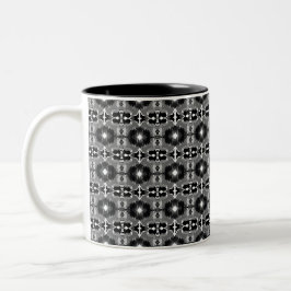Shadow Mirror Pattern  Zweifarbige Tasse