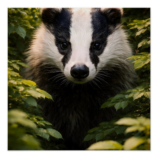 Shadow of the majestic badger poster (Vorderseite)