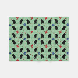 Shadow Poodle Fleecedecke