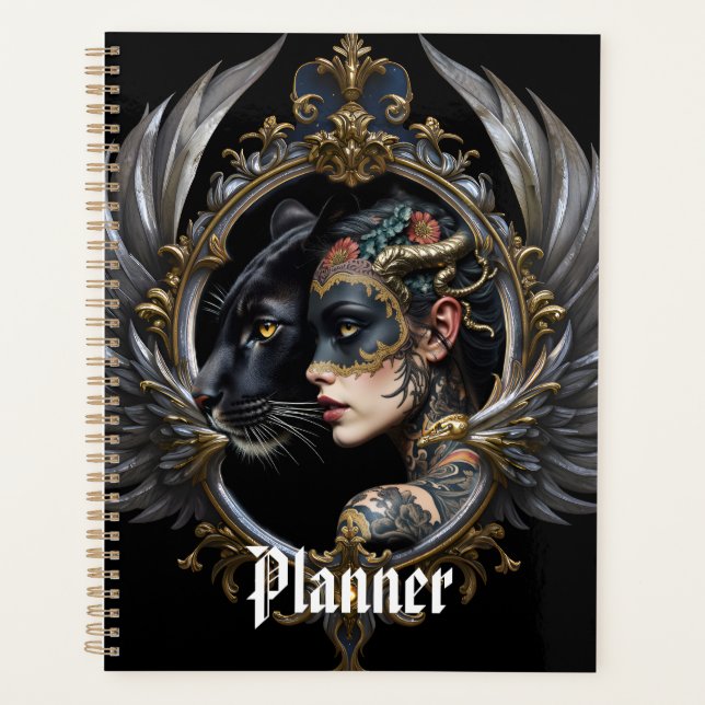 Shadow Queen – Panther Spirit Emblem. Planer (Vorderseite)