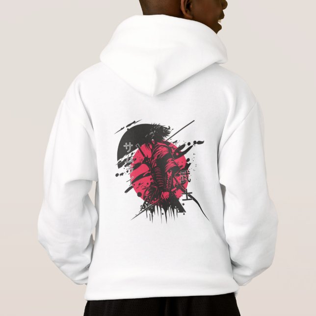 Shadow Samurai T-Shirt  Hoodie (Rückseite)