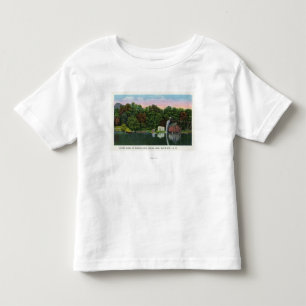 Shadow See-Wasser-Rad-indische Hauptansicht Kleinkind T-shirt