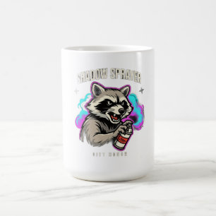 Shadow Sprayer Waschbär Langarmshirt Kaffeetasse