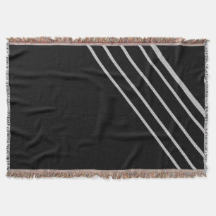 Shadow Srike - Black Throw Blanket Murugi Zuhause Decke