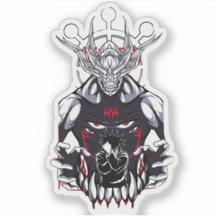 🌑 Shadow Summoner Aufkleber – Anime-inspiriertes