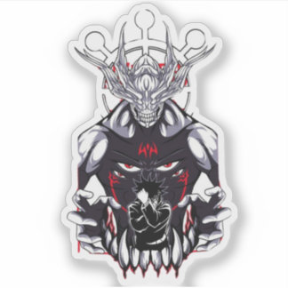 🌑 Shadow Summoner Aufkleber – Anime-inspiriertes