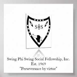 Shadow Swing Shield Poster