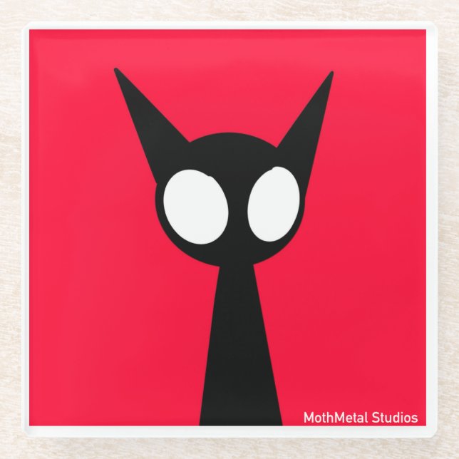 Shadow World - Vex "Hello Hooman" Glasuntersetzer (Vorderseite)