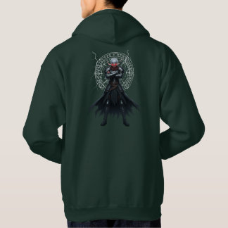 Shadowblade Hoodie – Dunkles Rückendesign Entfesse