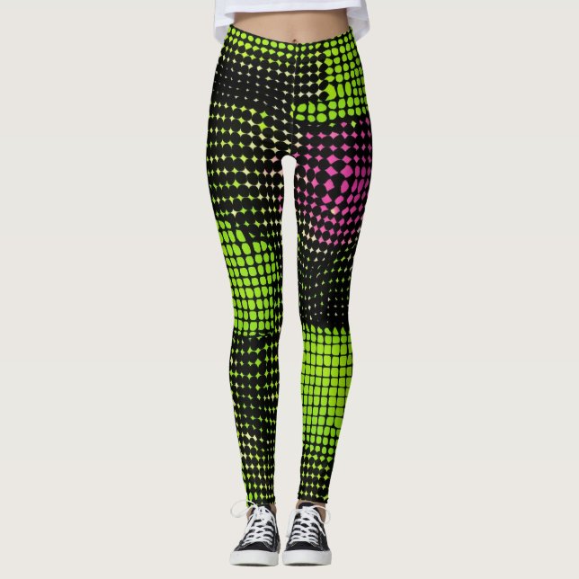 "Shadowed Harmony" Leggings (Vorderseite)