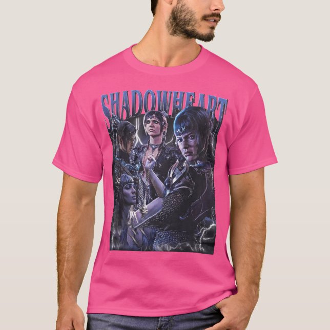 Shadowhart Baldurs Gate 3 Vintag T-Shirt (Vorderseite)