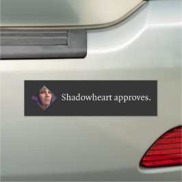 Shadowhart genehmigt Baldur's Gate 3 Stoßfänger Auto Magnet